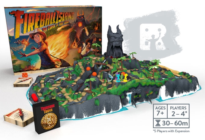 3 Reasons to purchase the original Fireball Island board game