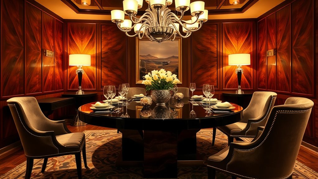 1920s elegant dining