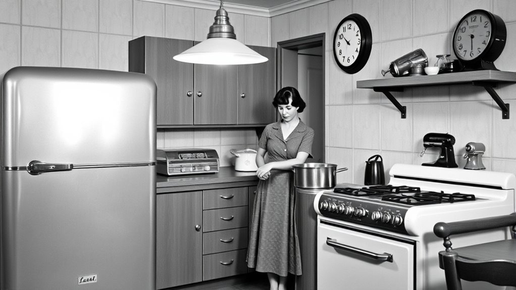 1930s kitchen technological advancements