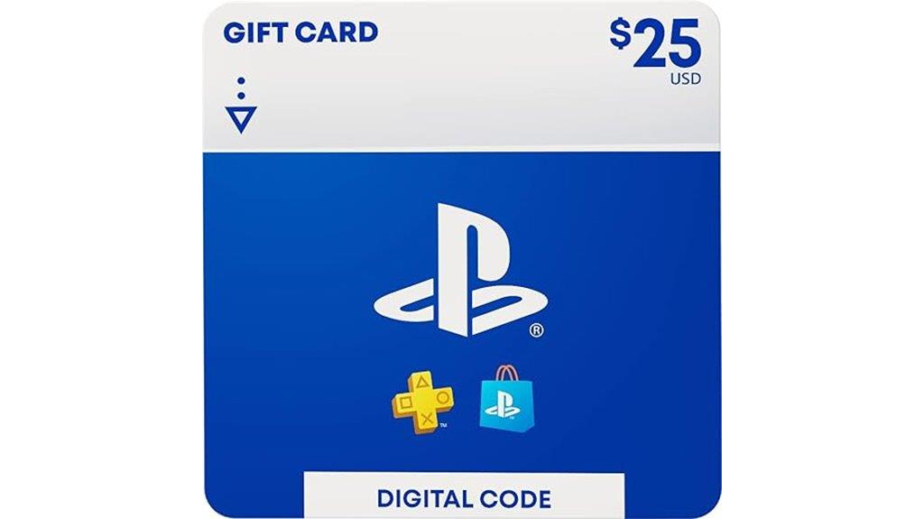 25 playstation gift card