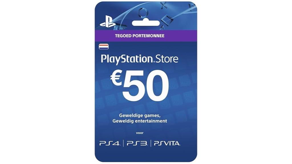 50 playstation gift card