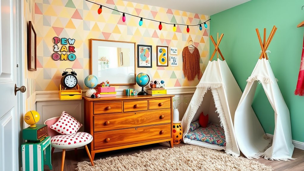 add personality with vintage accessories