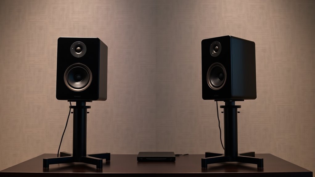 adjust speaker height and angle