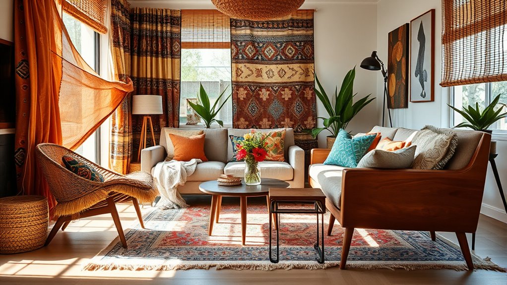 balance vibrant eclectic design