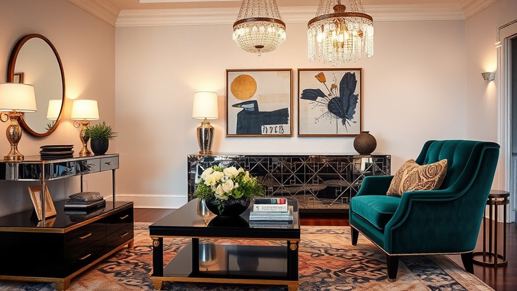 balance vintage modern elements