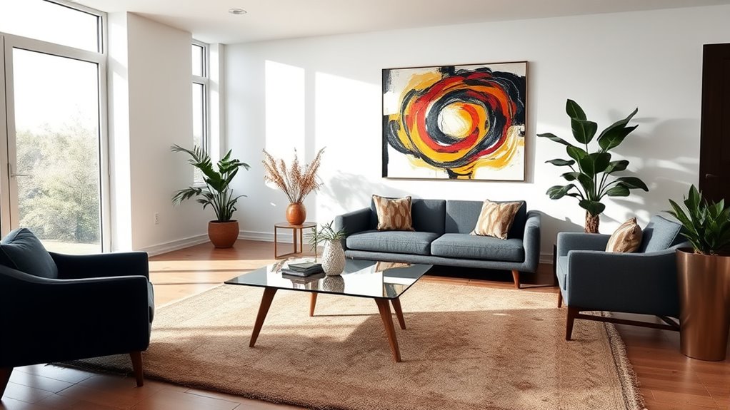 balanced cohesive interior design