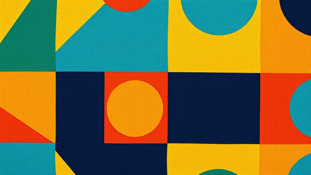 balanced geometric pattern design