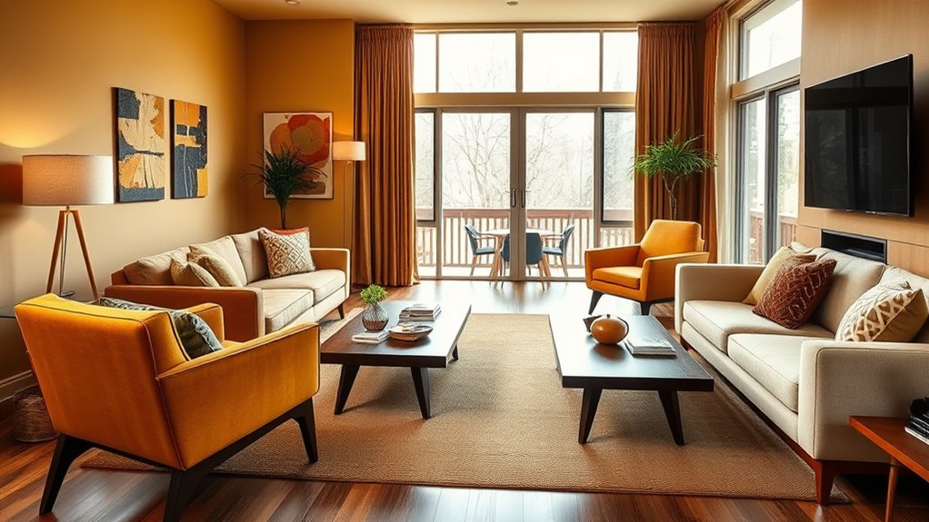 balanced vintage color schemes