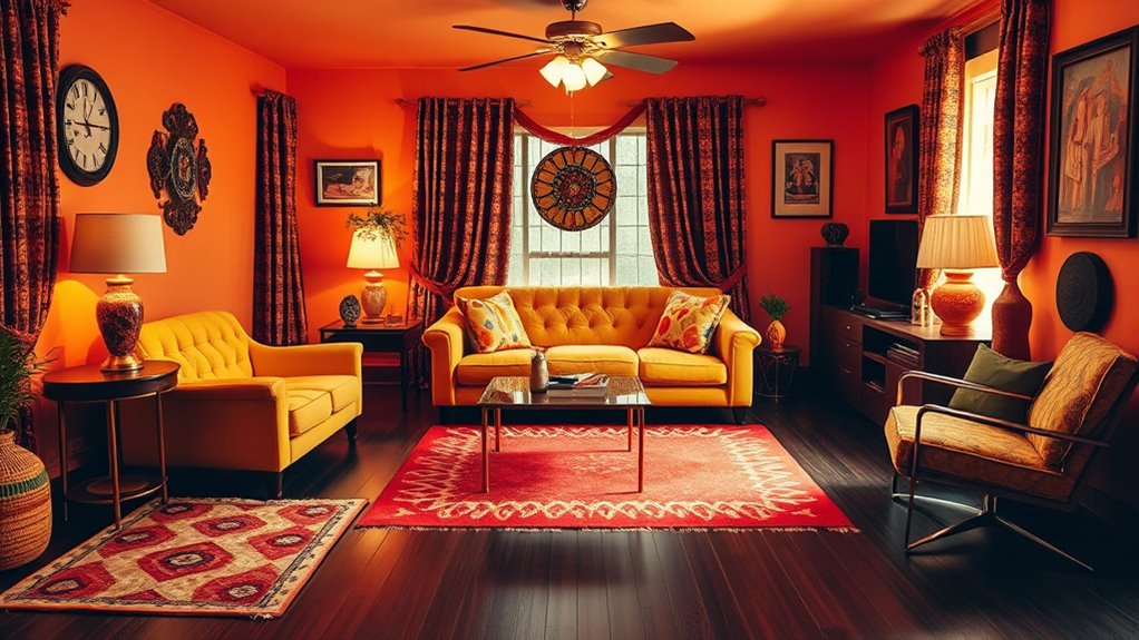 blending vintage decor elegance