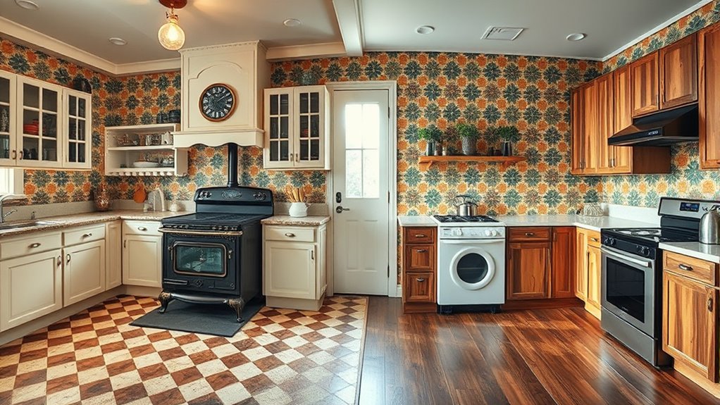 blending vintage eco modern elements