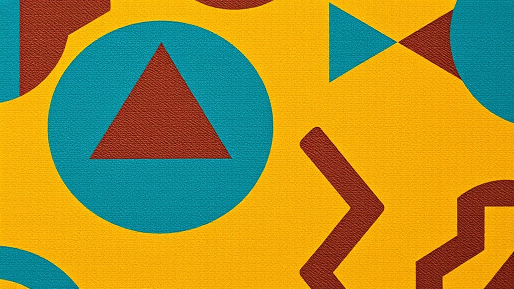 bold geometric durable textiles