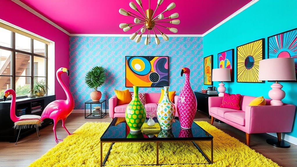 bold retro decor statements