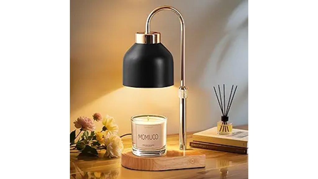 candle warmer lamp with timer