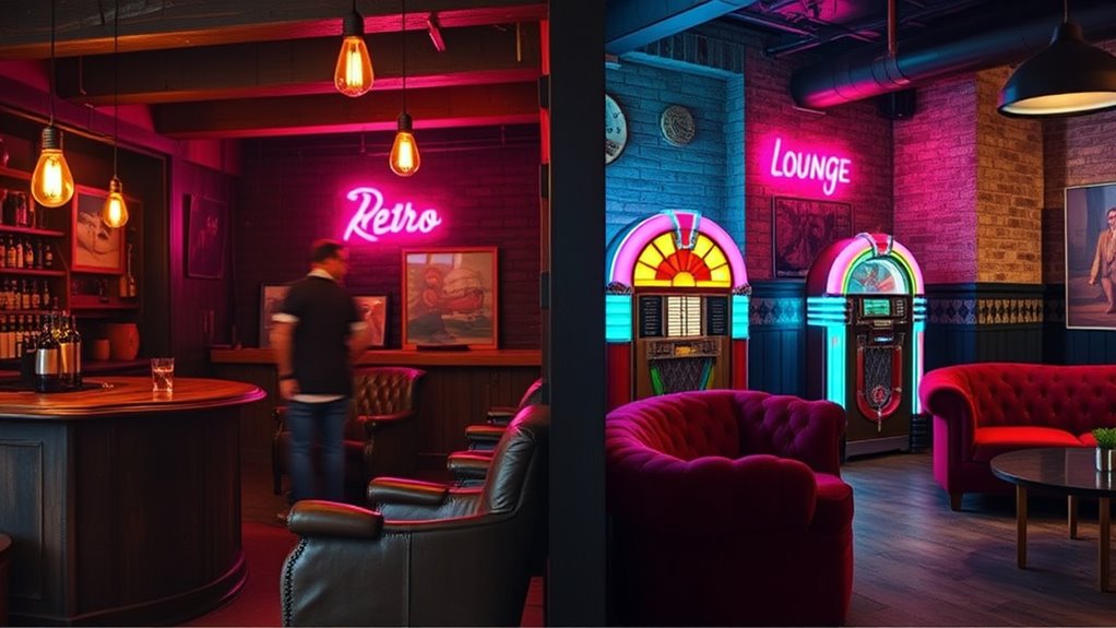 create cozy nostalgic ambiance