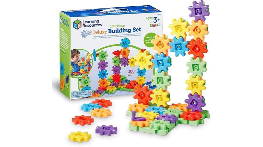 deluxe 100 piece gears set