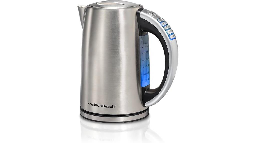 electric kettle with temp