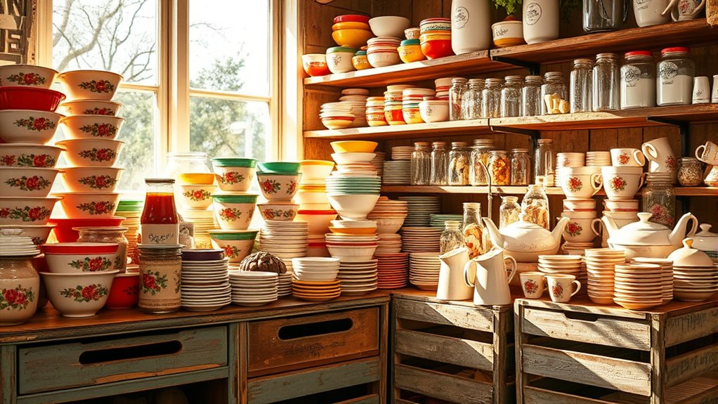 explore vintage shops regularly