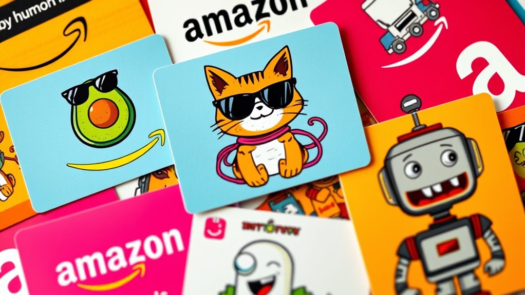 funny amazon gift card designs