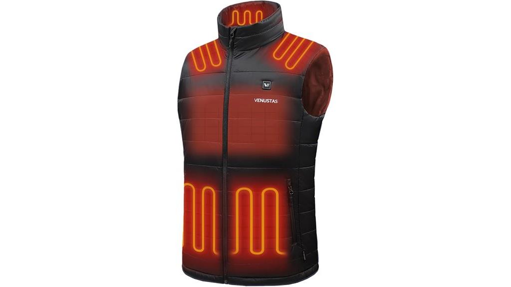heated lightweight men s vest
