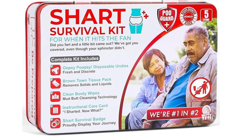 humorous emergency shart kit