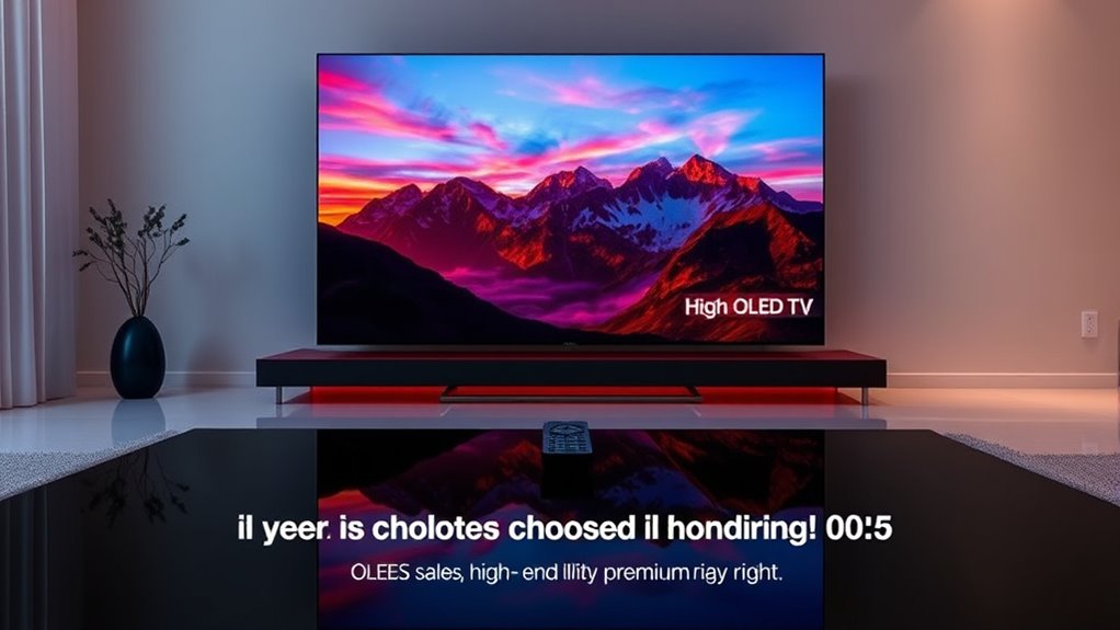 key factors for oled tv