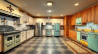 kitchen design through decades