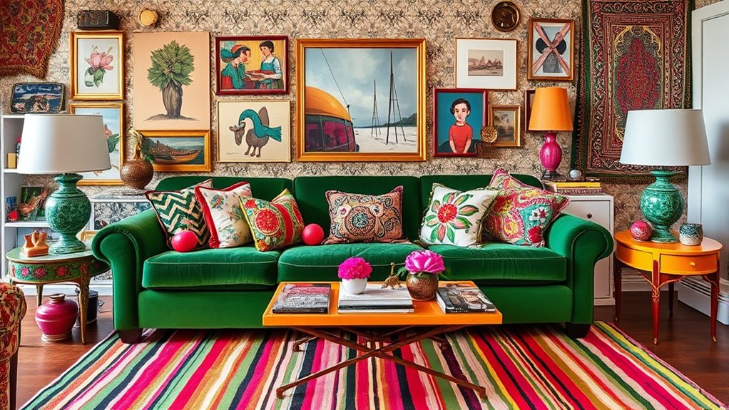 layered eclectic decor tips