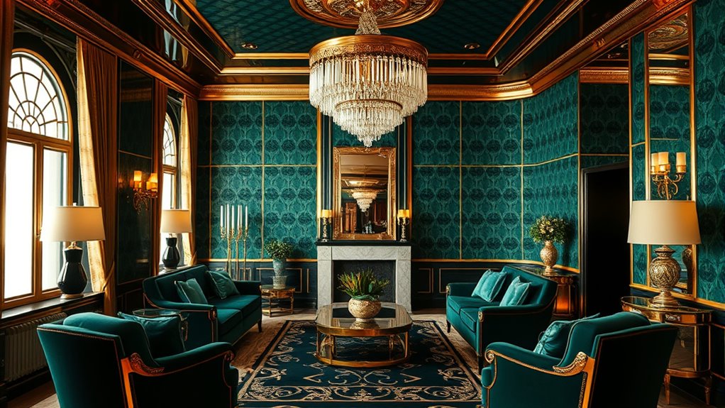 luxurious vintage color harmony