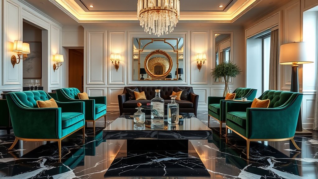 luxurious vintage glamour