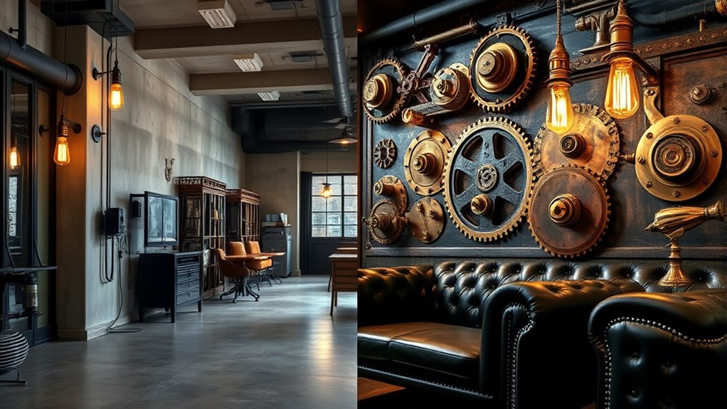 materials define industrial charm