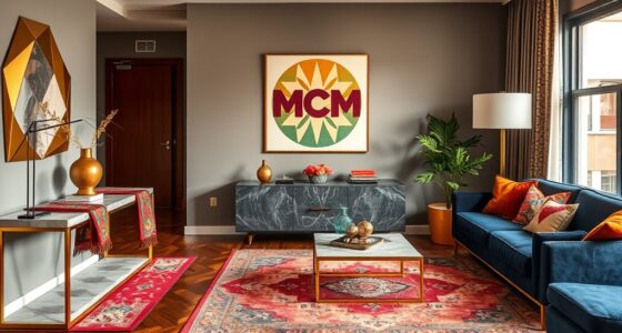 mcm style small apartment