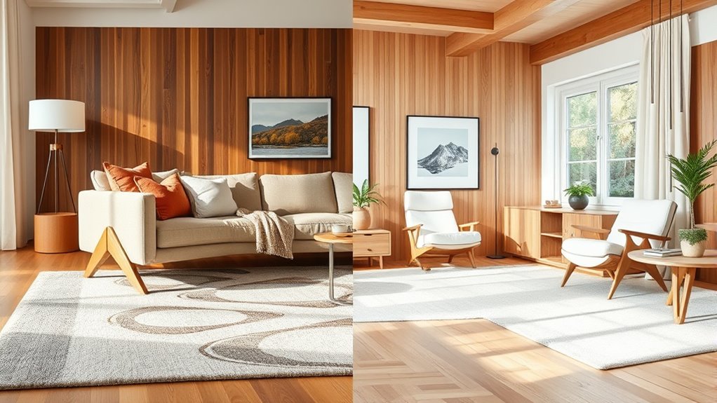 minimalist bold organic shapes