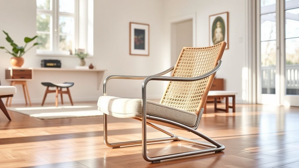 modern tubular steel elegance