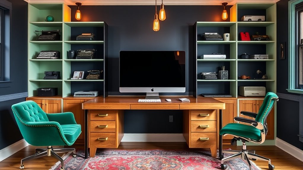 modern vintage color blend