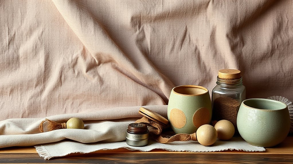 muted earthy minimalism