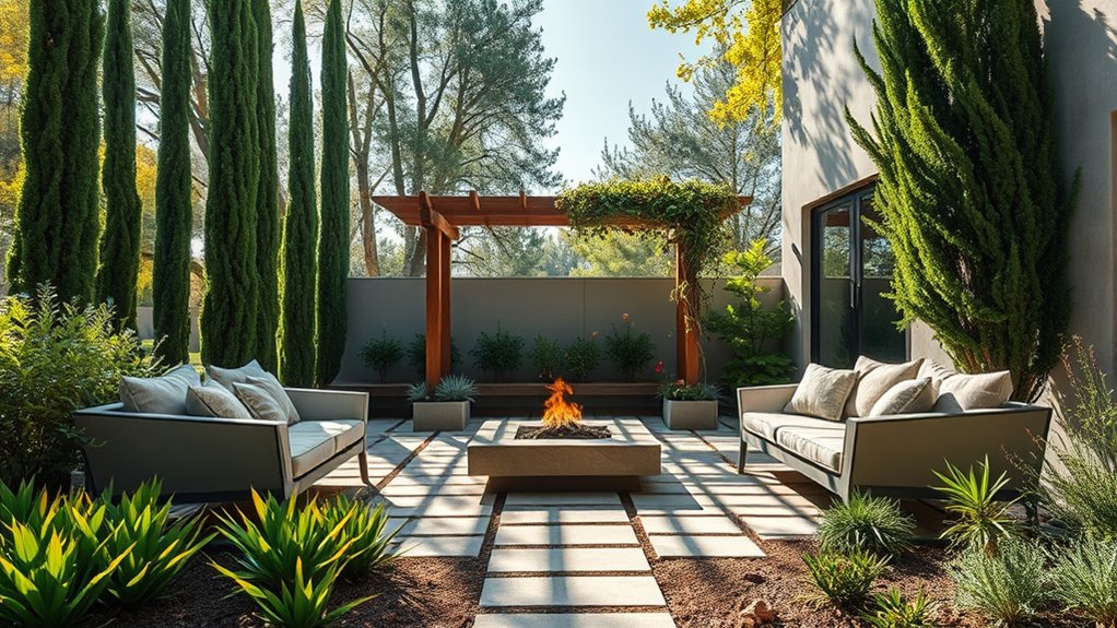 natural harmonious outdoor design