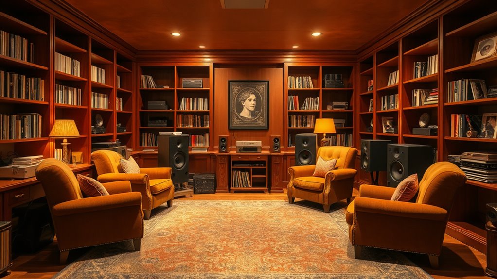 optimized room acoustic setup