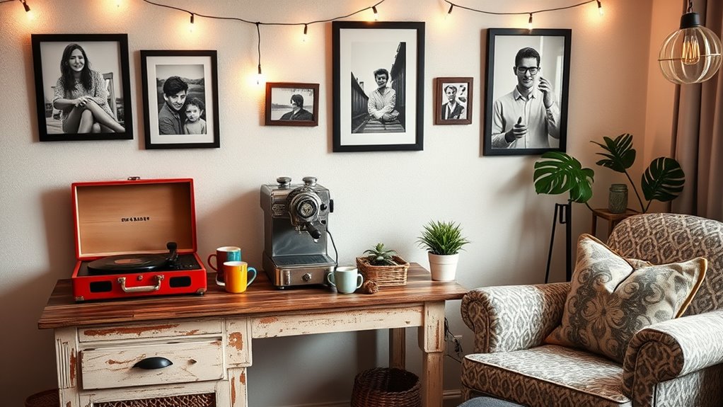 personalized nostalgic coffee decor