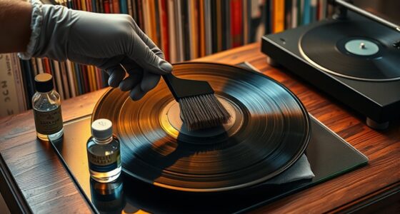 proper vinyl record cleaning