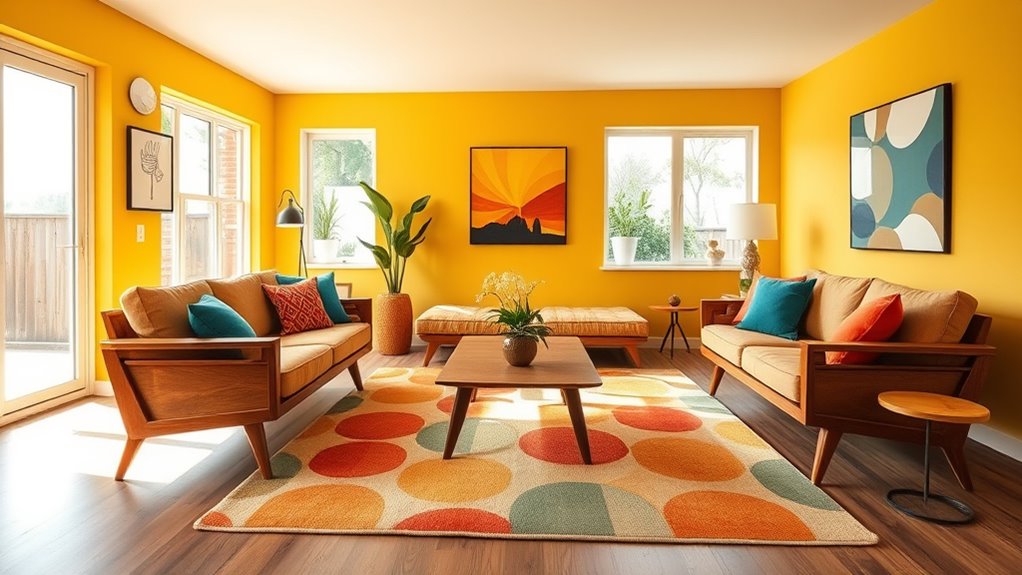retro color palette ideas