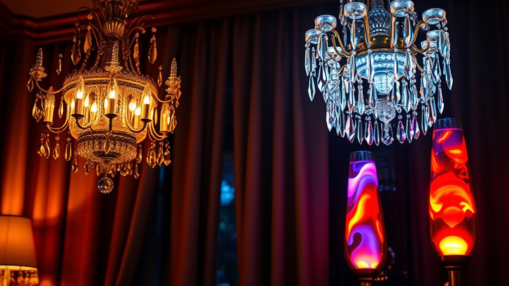 retro glow diverse styles