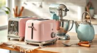 retro inspired small kitchen appliances