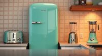 retro style modern appliances