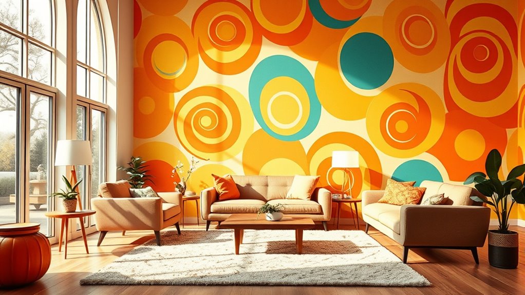 retro wall art ideas