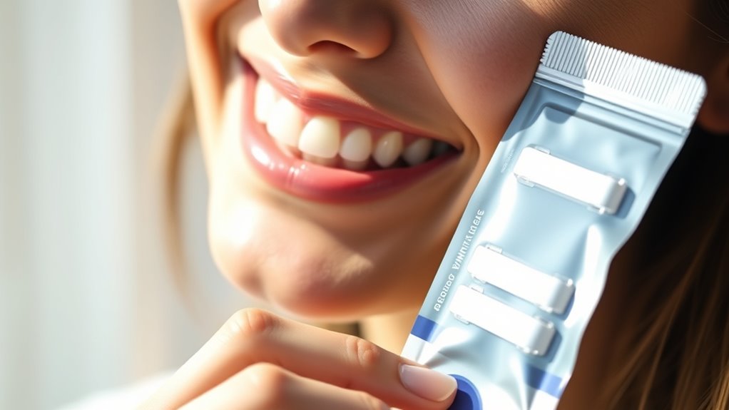 sensitive teeth whitening strips