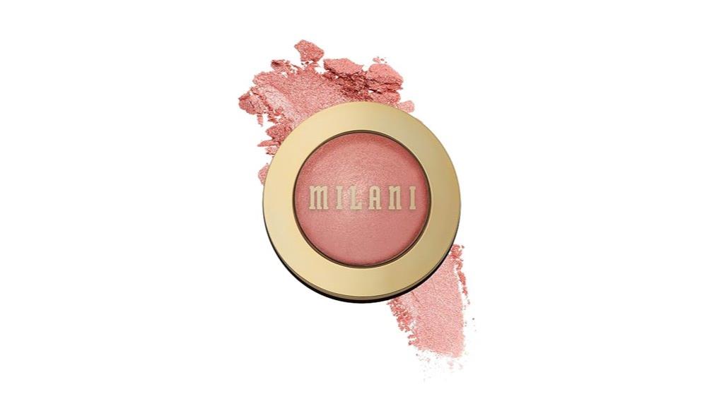 shimmery baked blush formula