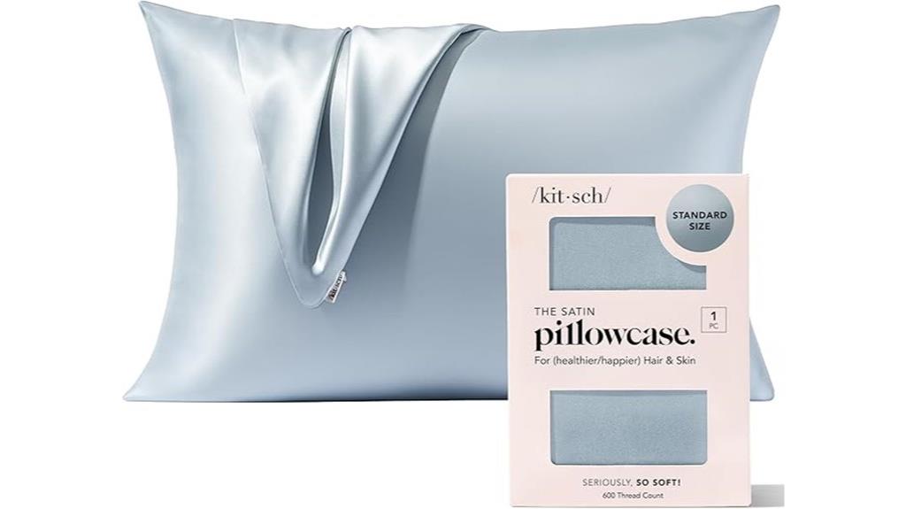 silk like satin pillowcase