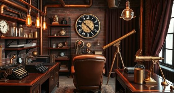 steampunk workspace transformation ideas
