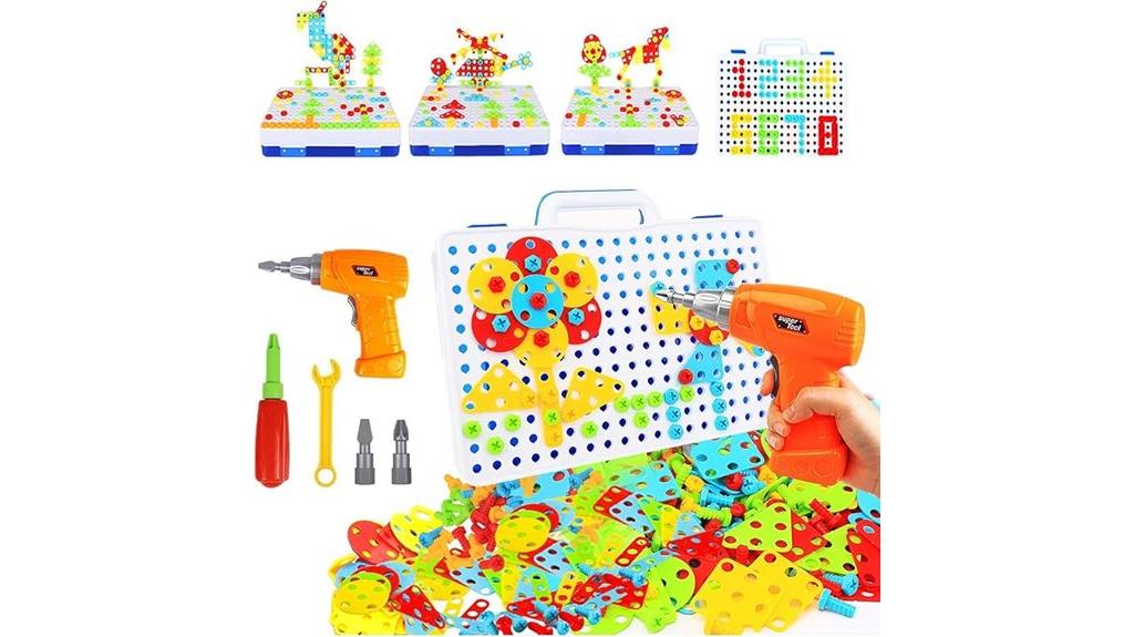 stem building toy set