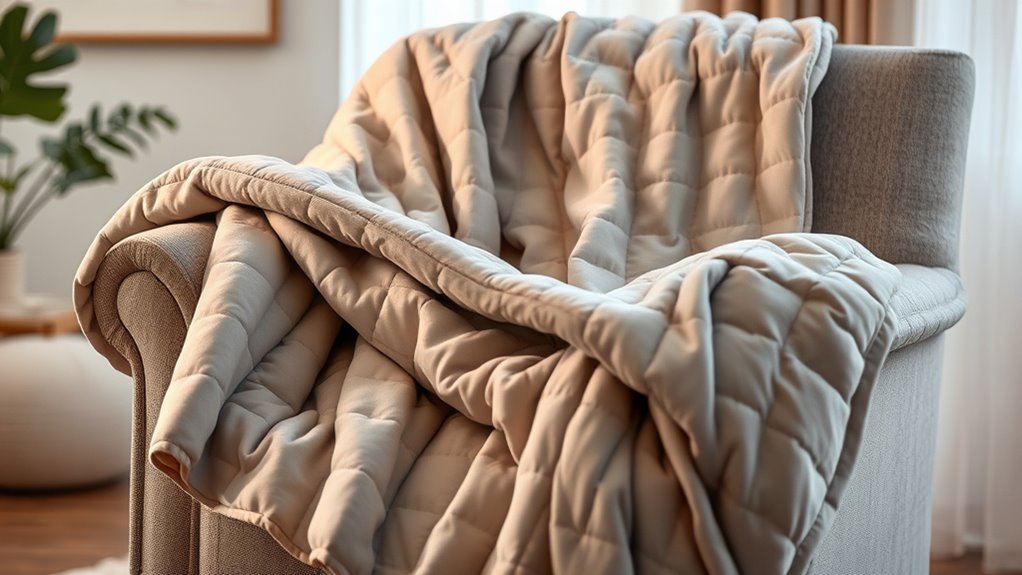 top anxiety relief weighted blankets